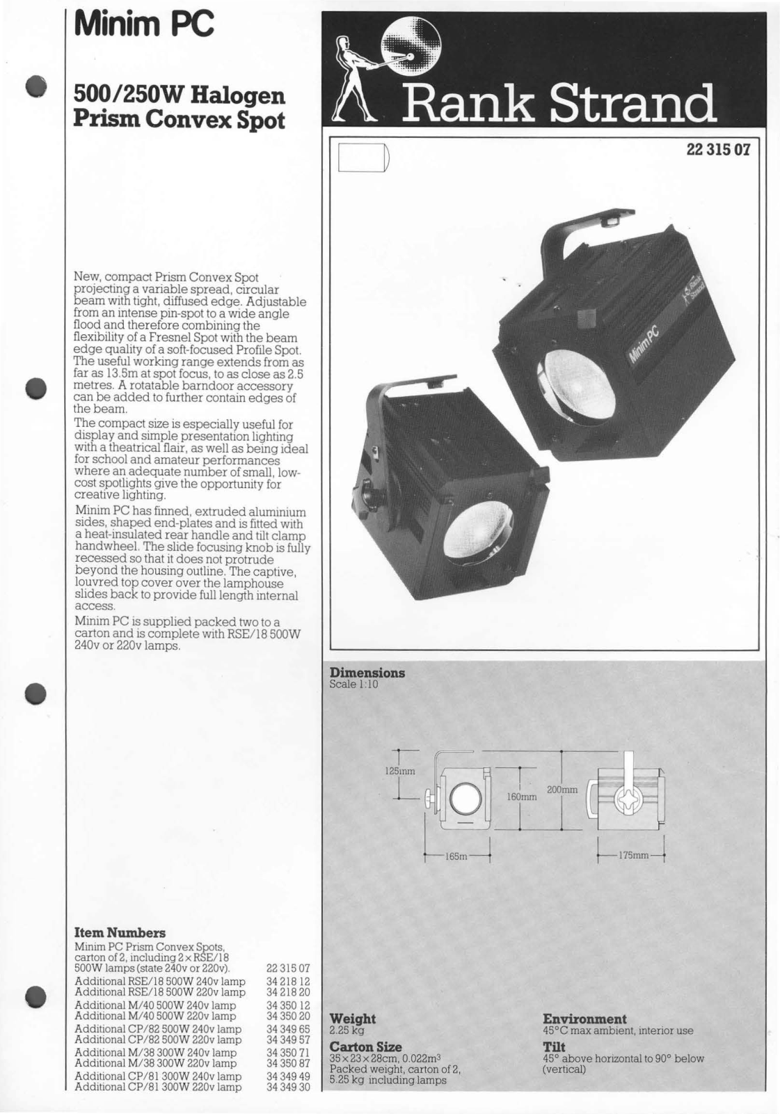 Strand Minim PC Datasheet - ManualMachine.com
