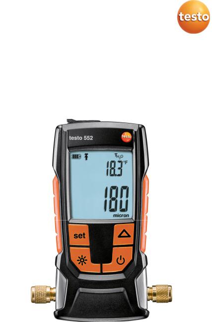 testo 552 User guide