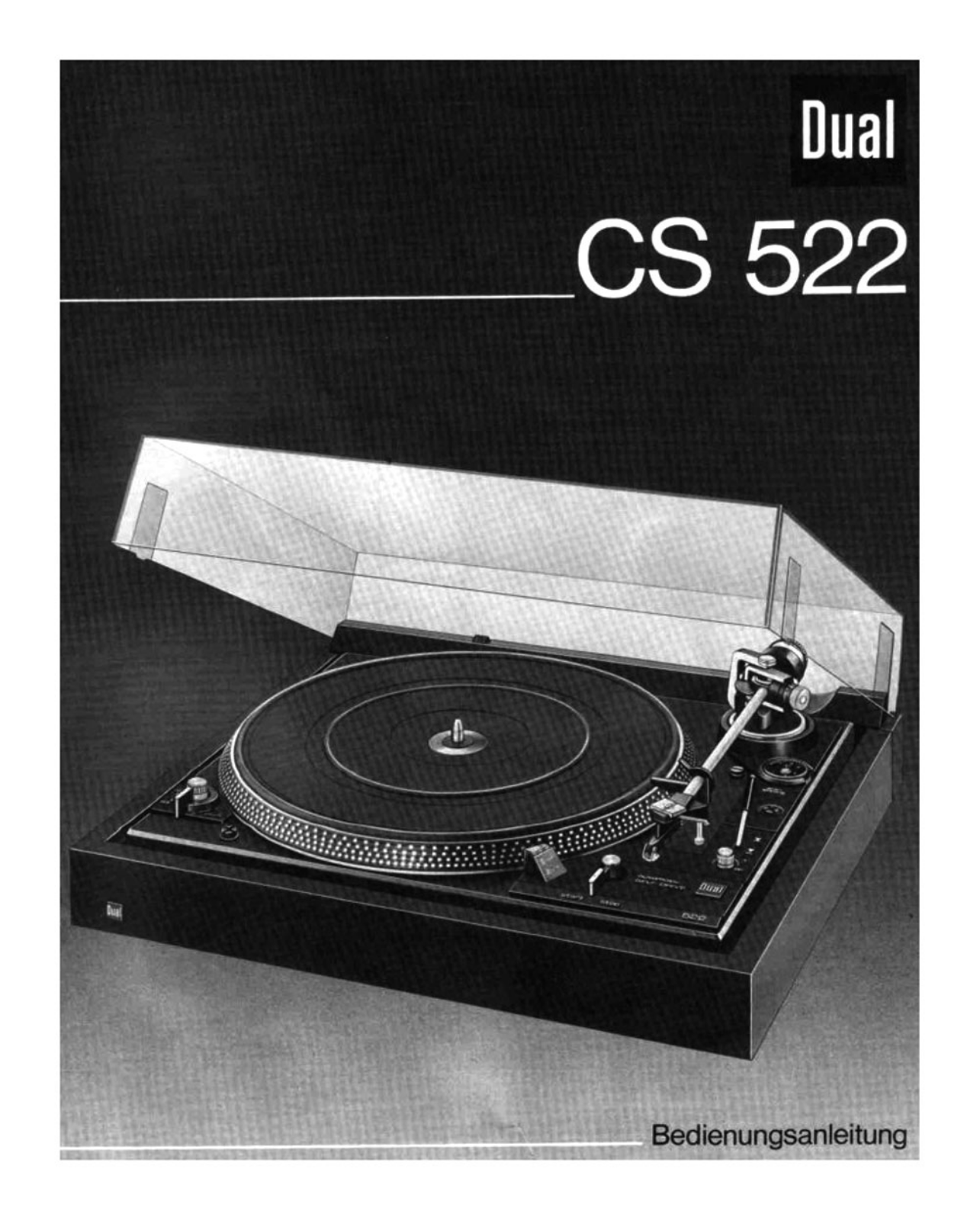 Dual CS-522 Owners manual