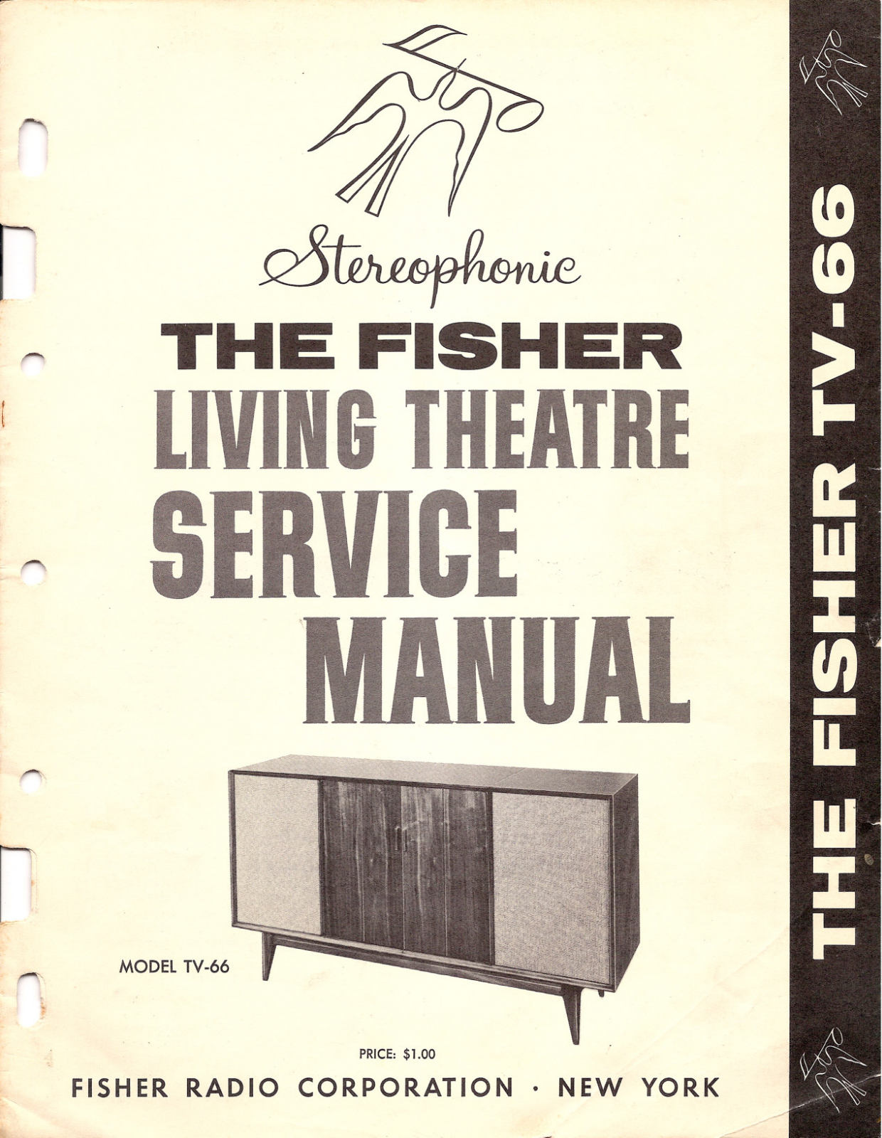 Fisher Living-Theatre-TV-66 Service Manual