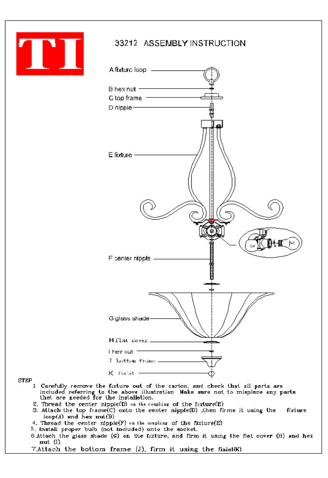 Triarch 33212 User Manual