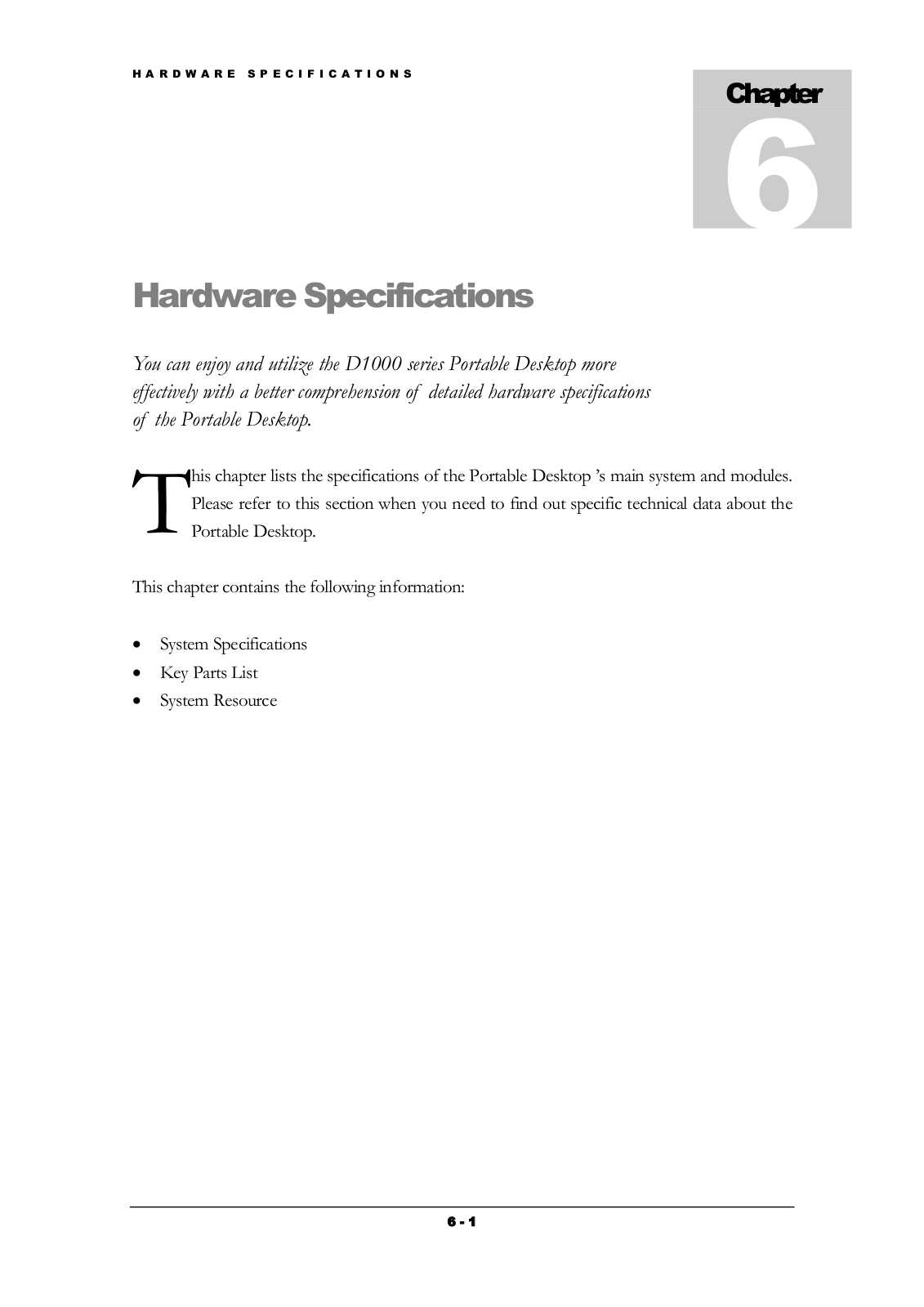 Asus D1T Service Manual Chapter 06-v1.0