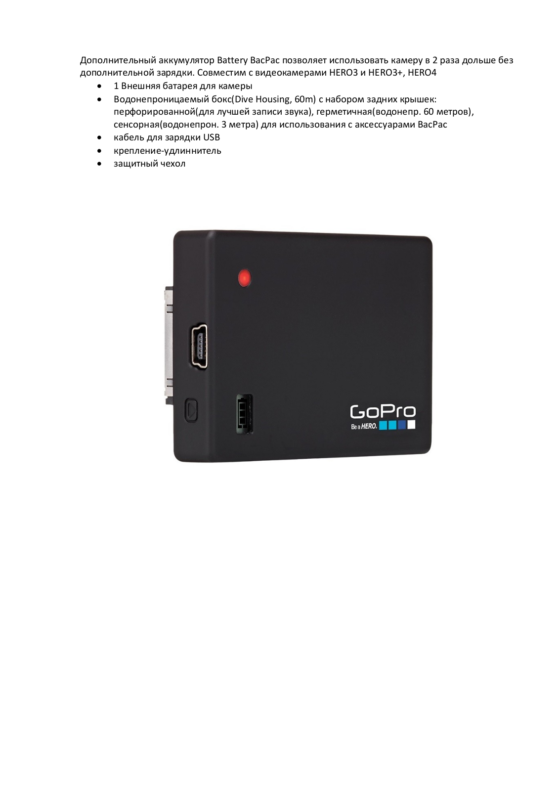 GoPro ABPAK-303 User Manual