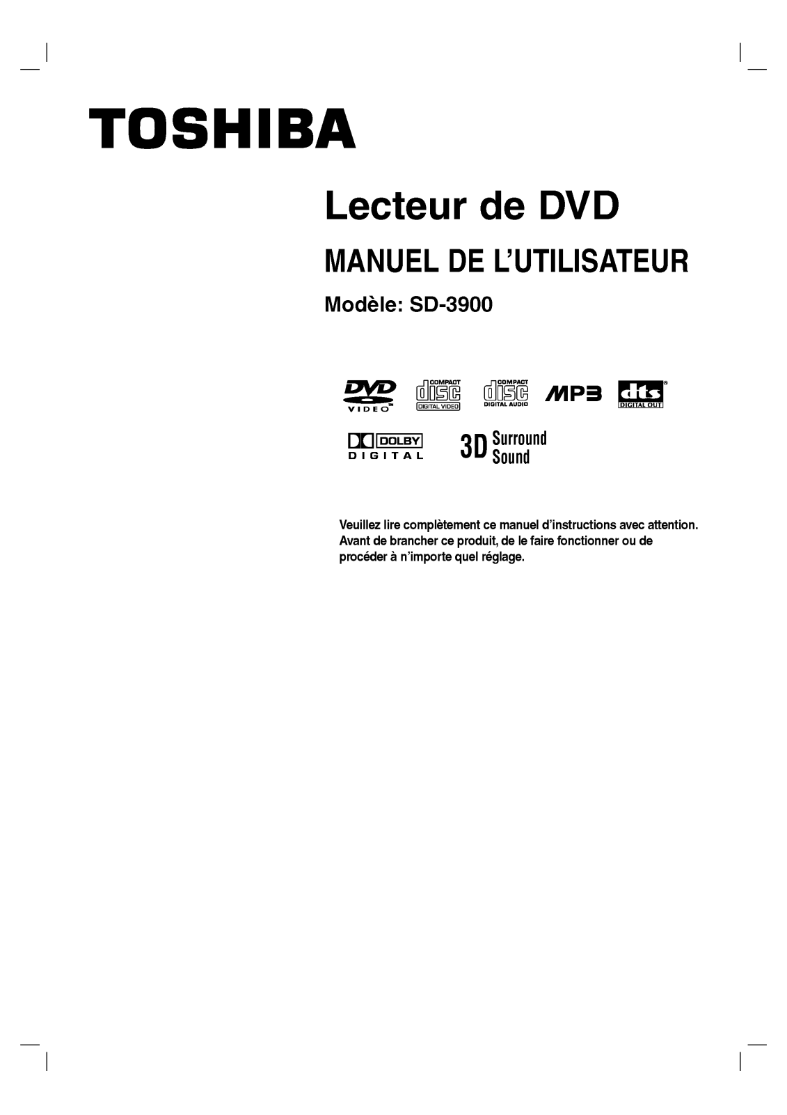 LG SD-3900-K-TC User Manual
