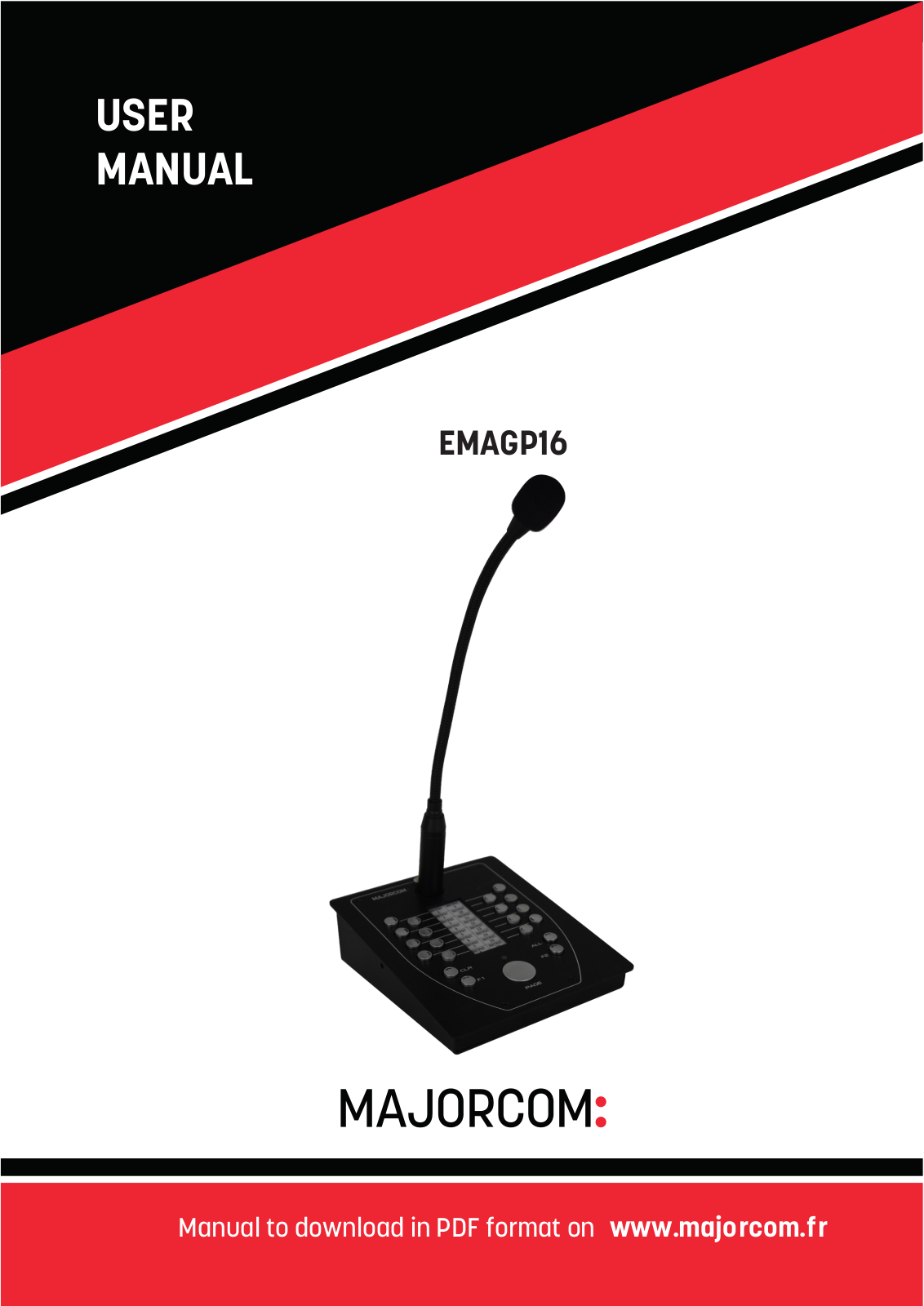 Majorcom EMAGP16 User Manual