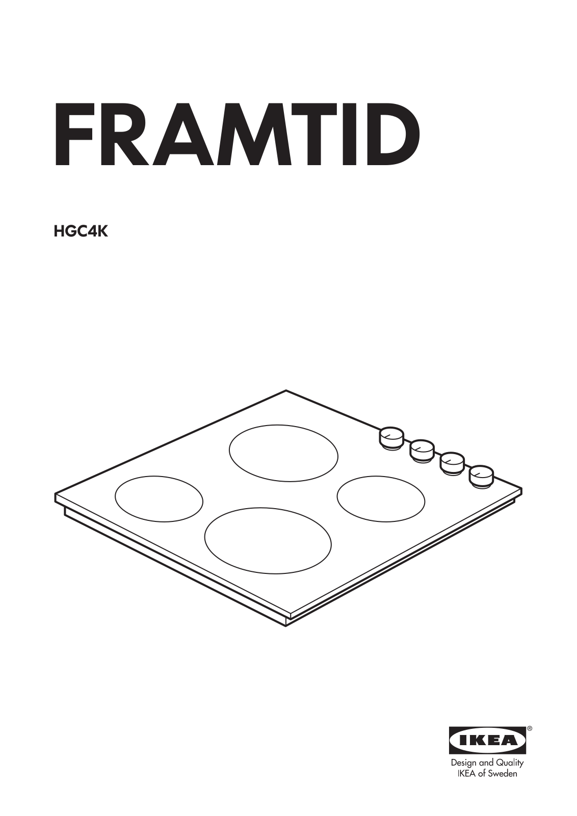 IKEA FRAMTID HGC4K User Manual