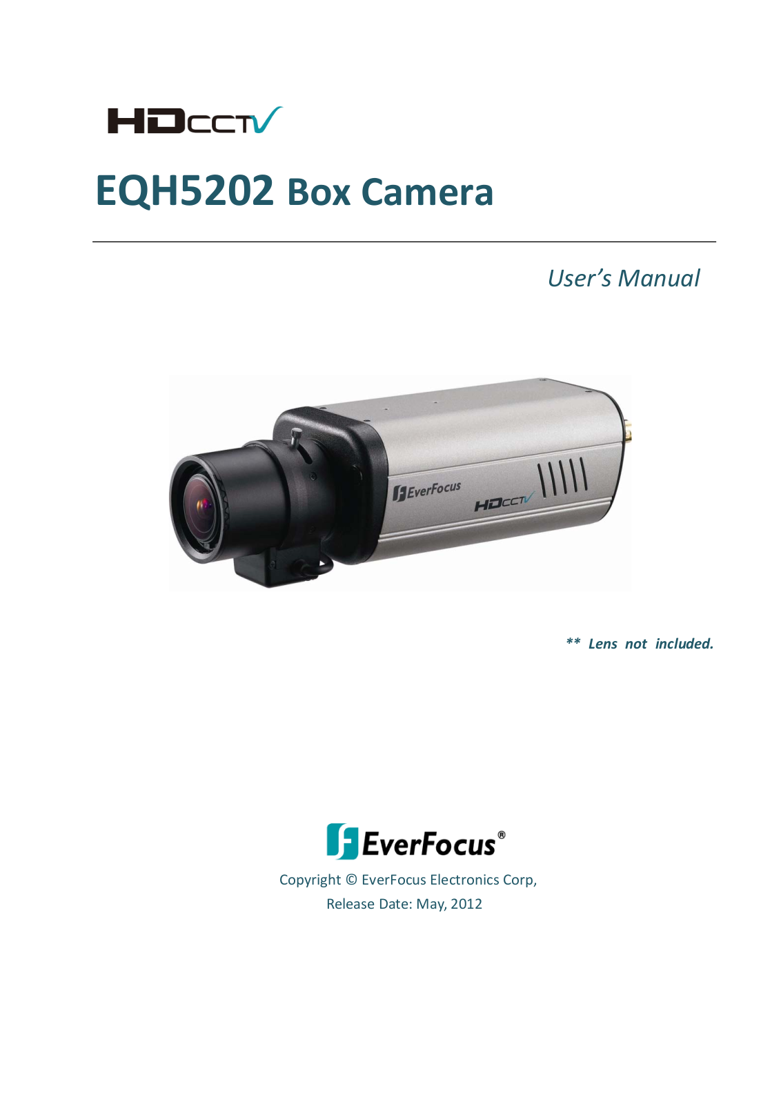 EverFocus EQH5202 User Manual