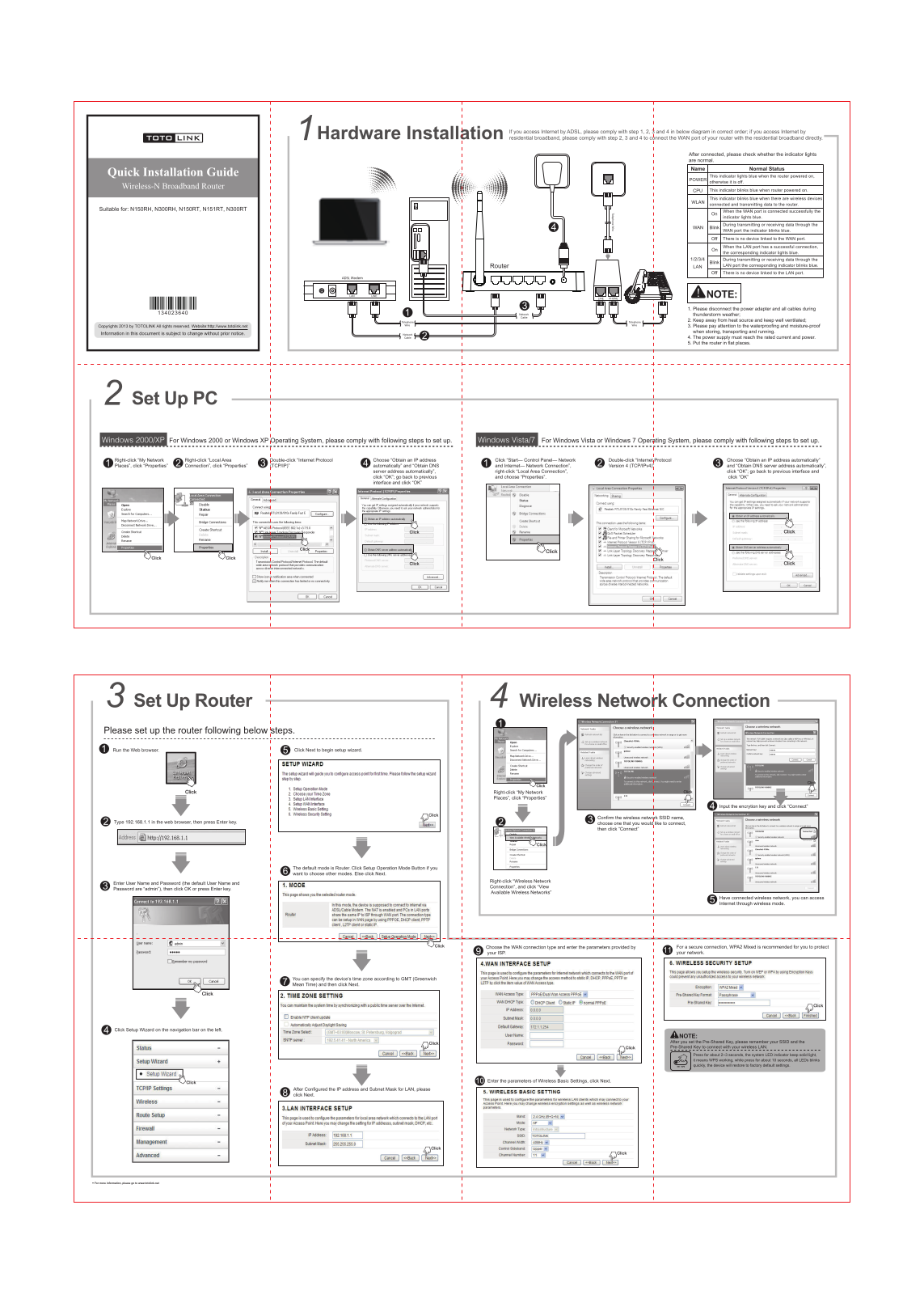 TOTOLINK N605RDG User Manual