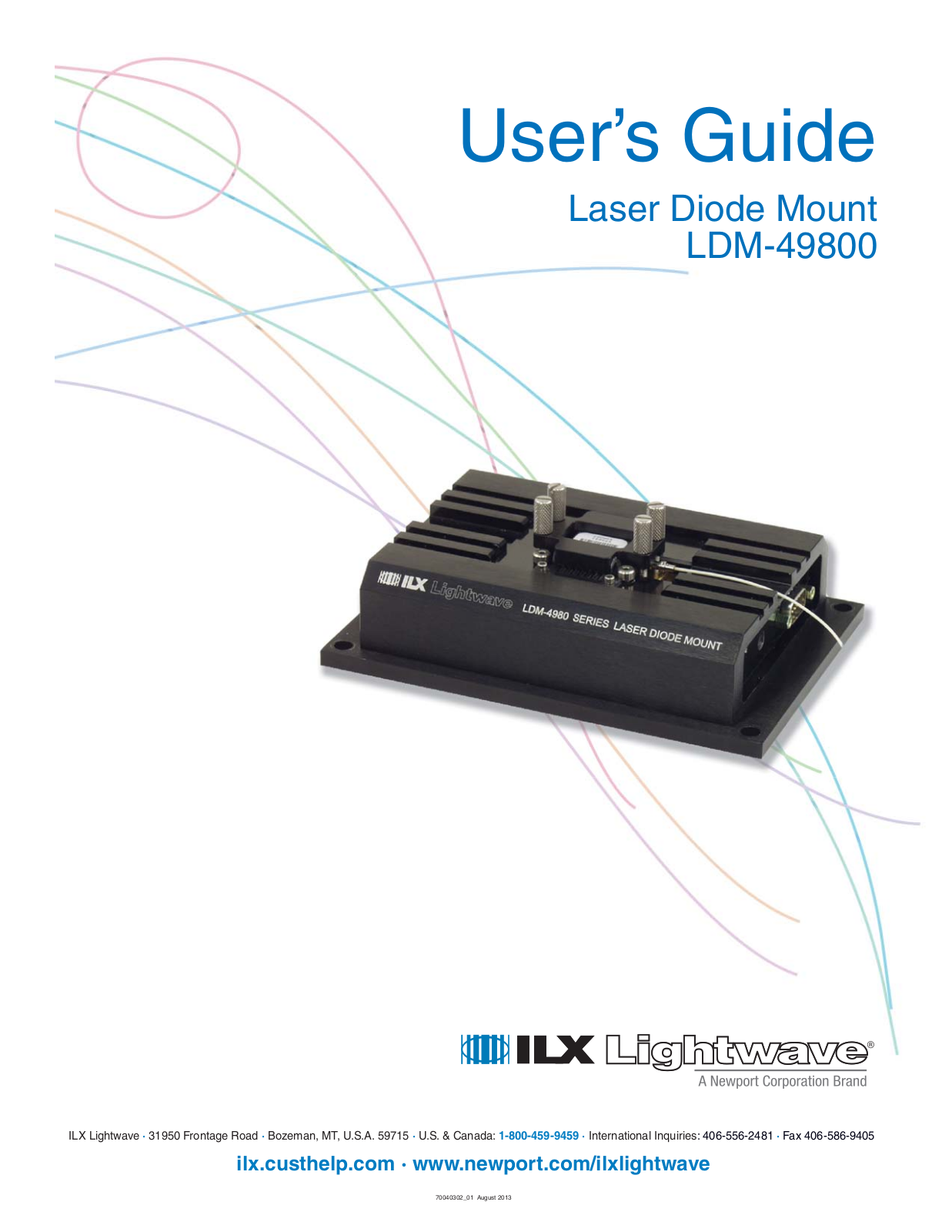 Ilx lightwave LDM-49800 User Manual