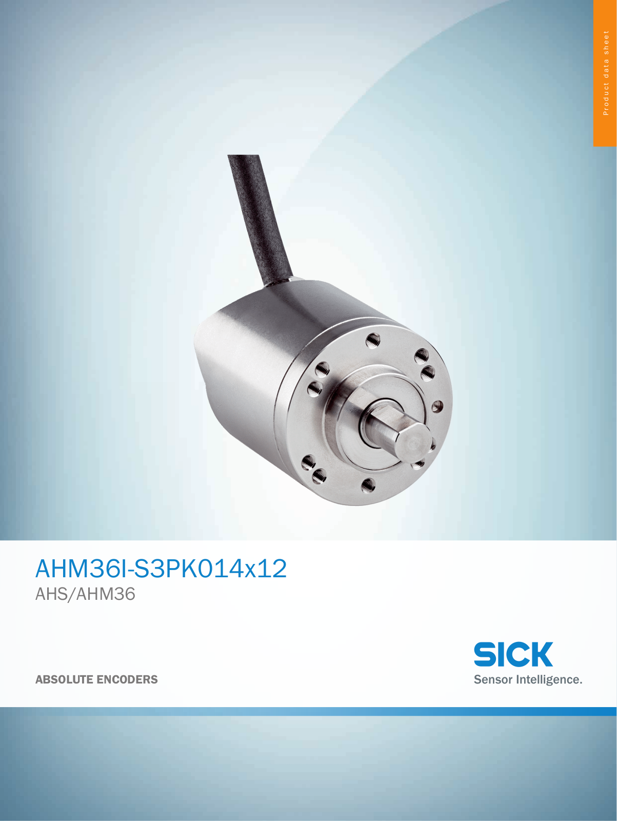 Sick AHM36I-S3PK014X12 Data Sheet