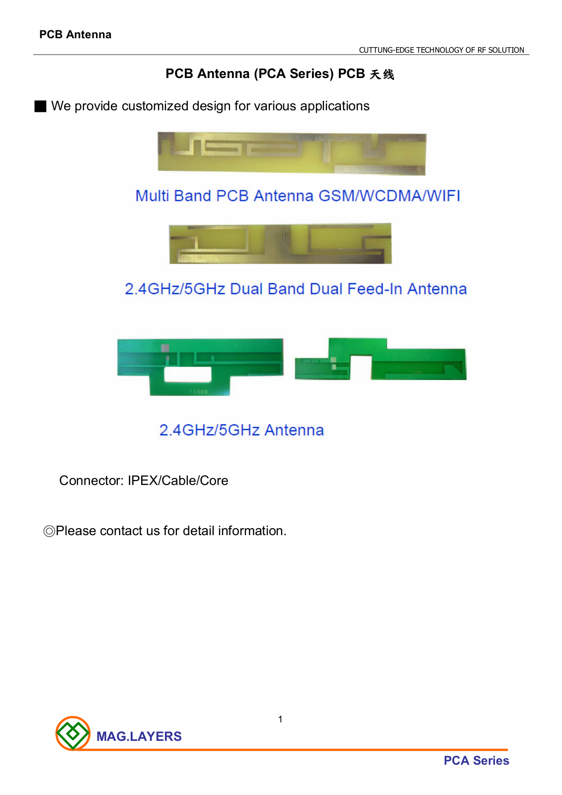 Mag Layers PCB Antenna User Manual