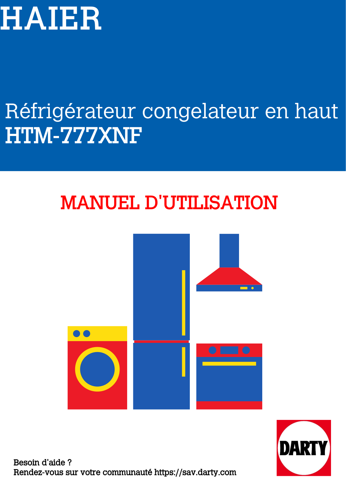 Haier HTM-777XNF User Manual