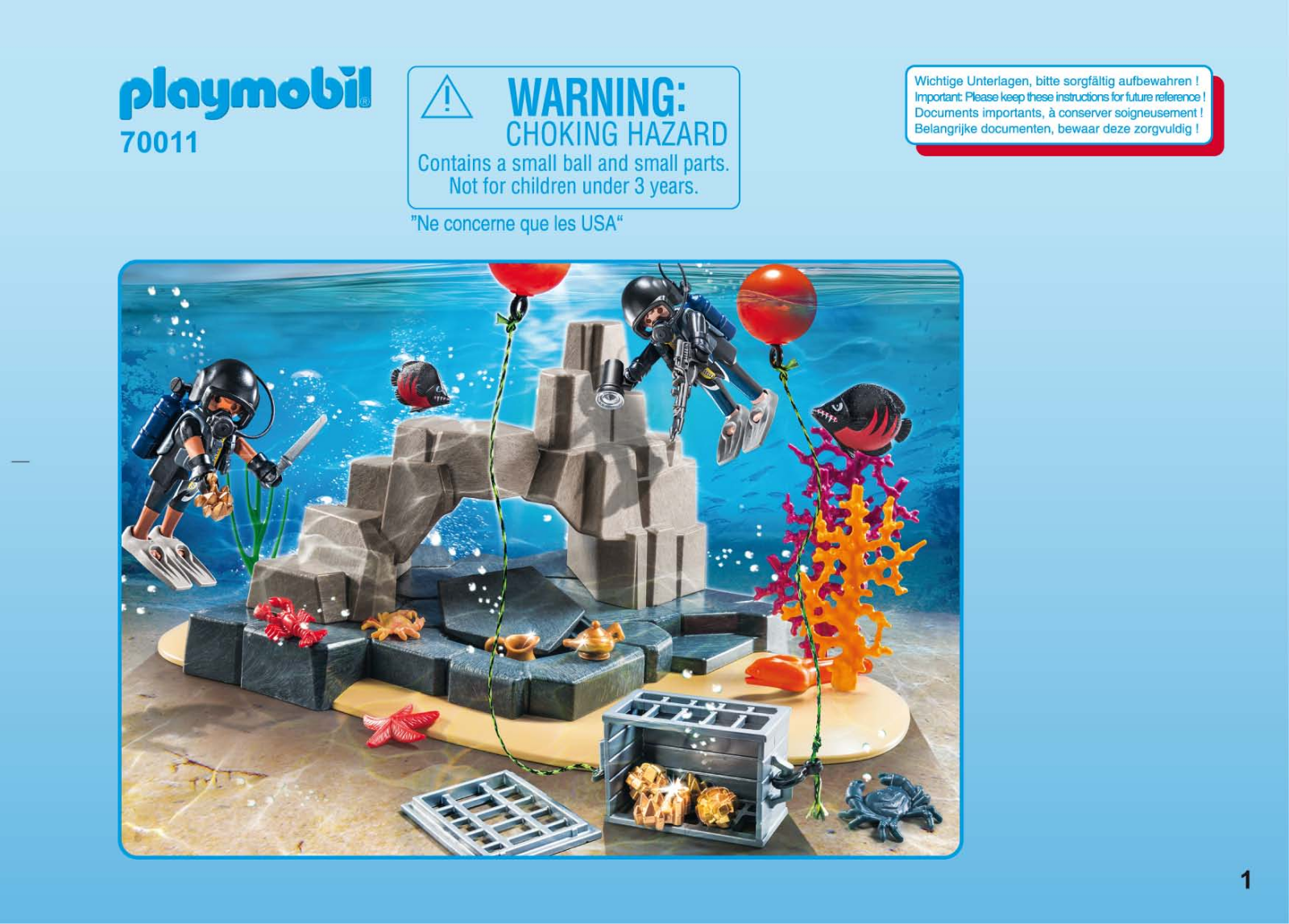 playmobil 70011 Instructions