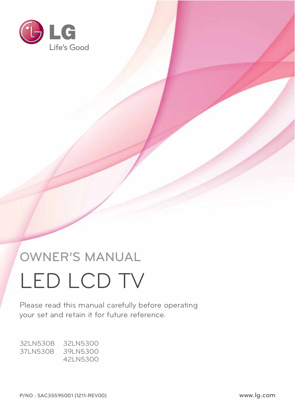 LG 32LN5300UA Users manual