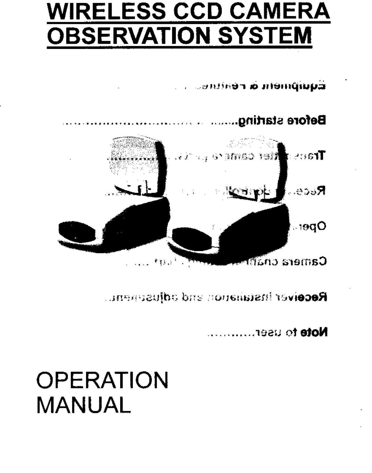 JSW Pacific CCD 730X User Manual