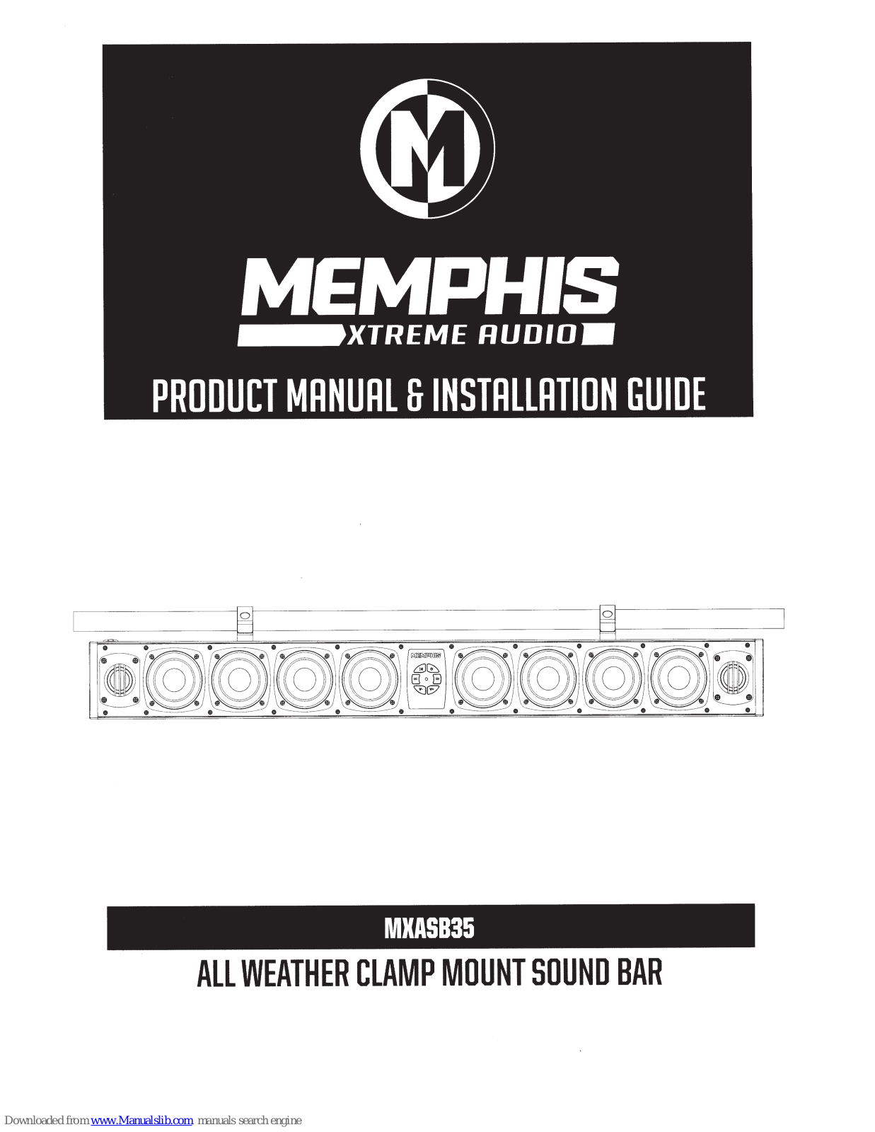 Memphis MKASB35, MXASB20 Installation Manual - ManualMachine.com