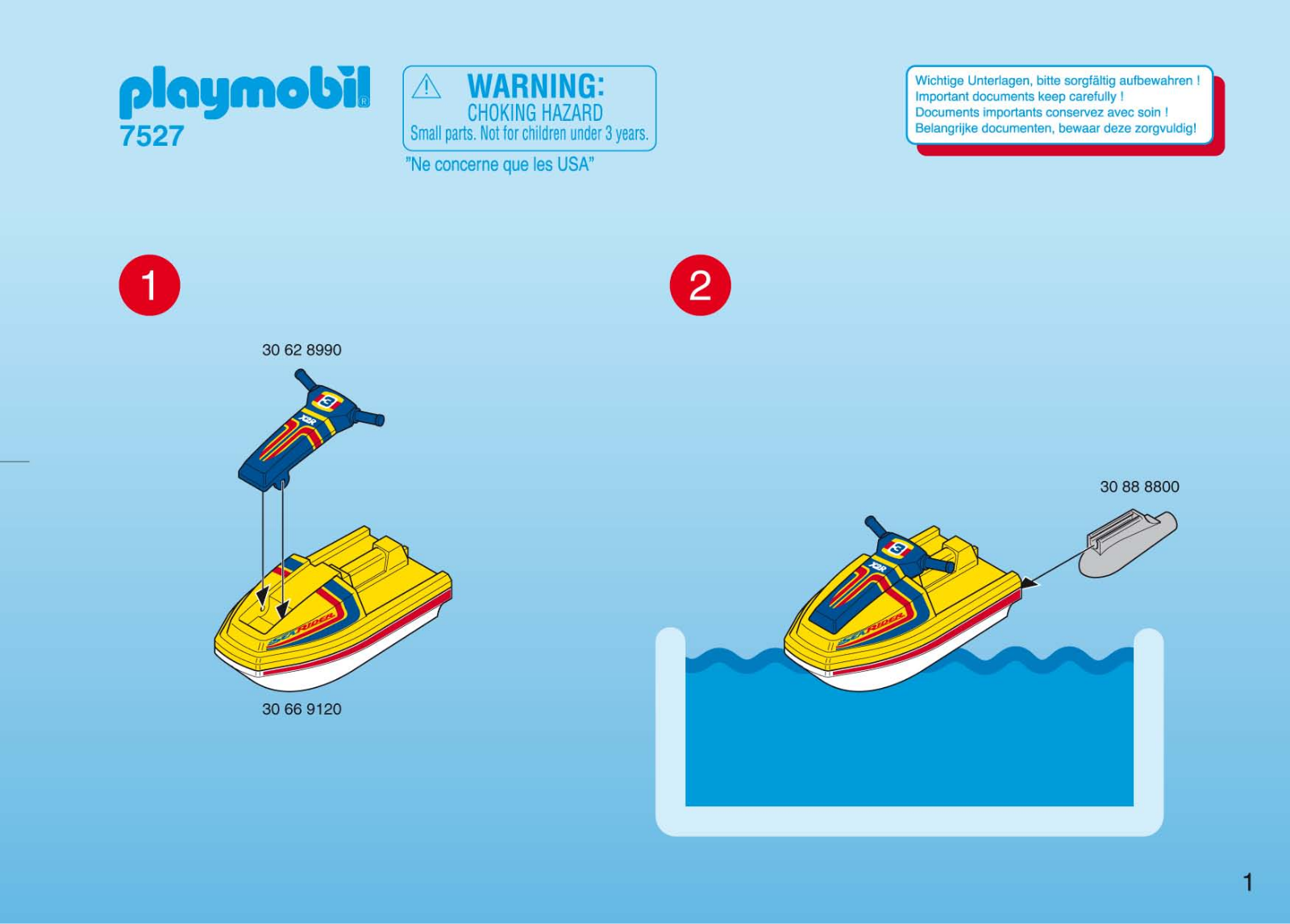 Playmobil 7527 Instructions