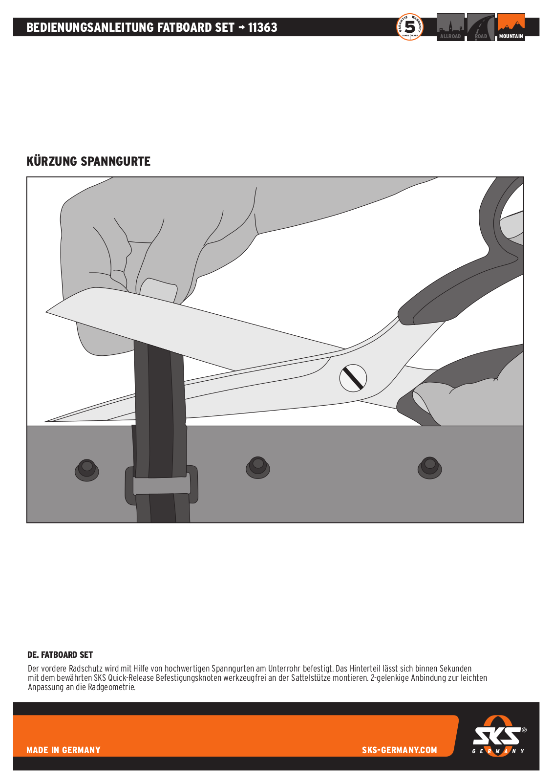 SKS 11363 User Manual