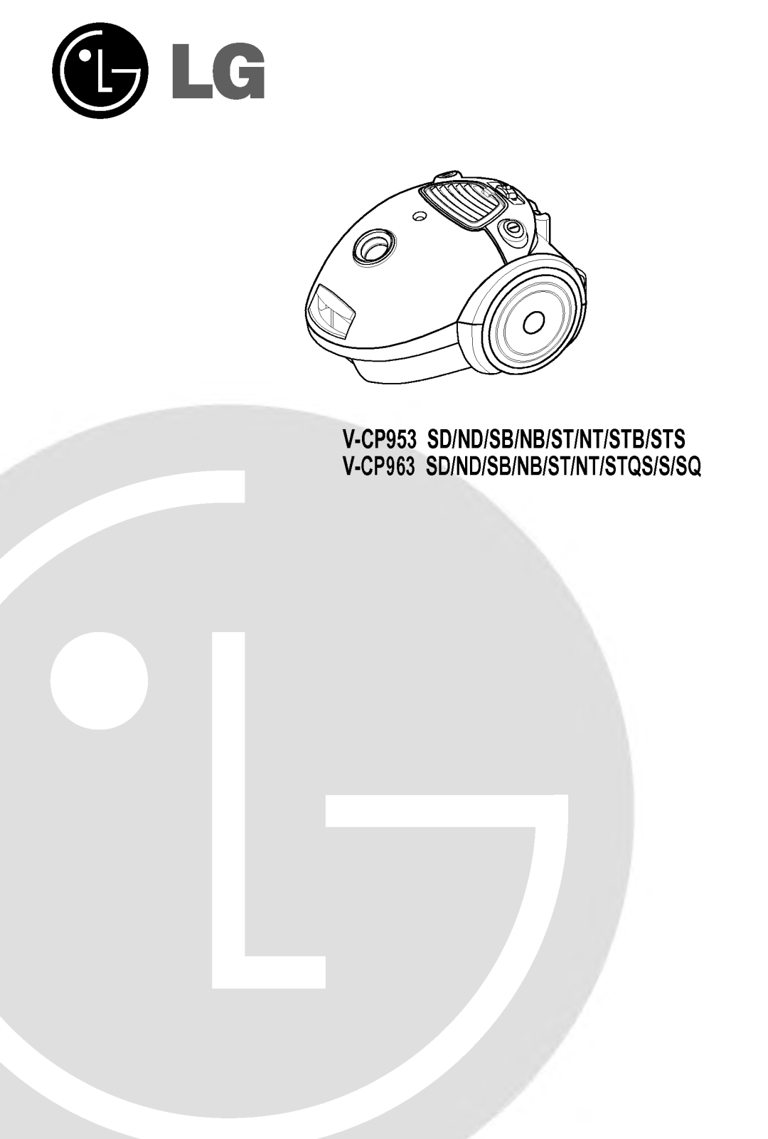 LG V-CP963ST User Manual