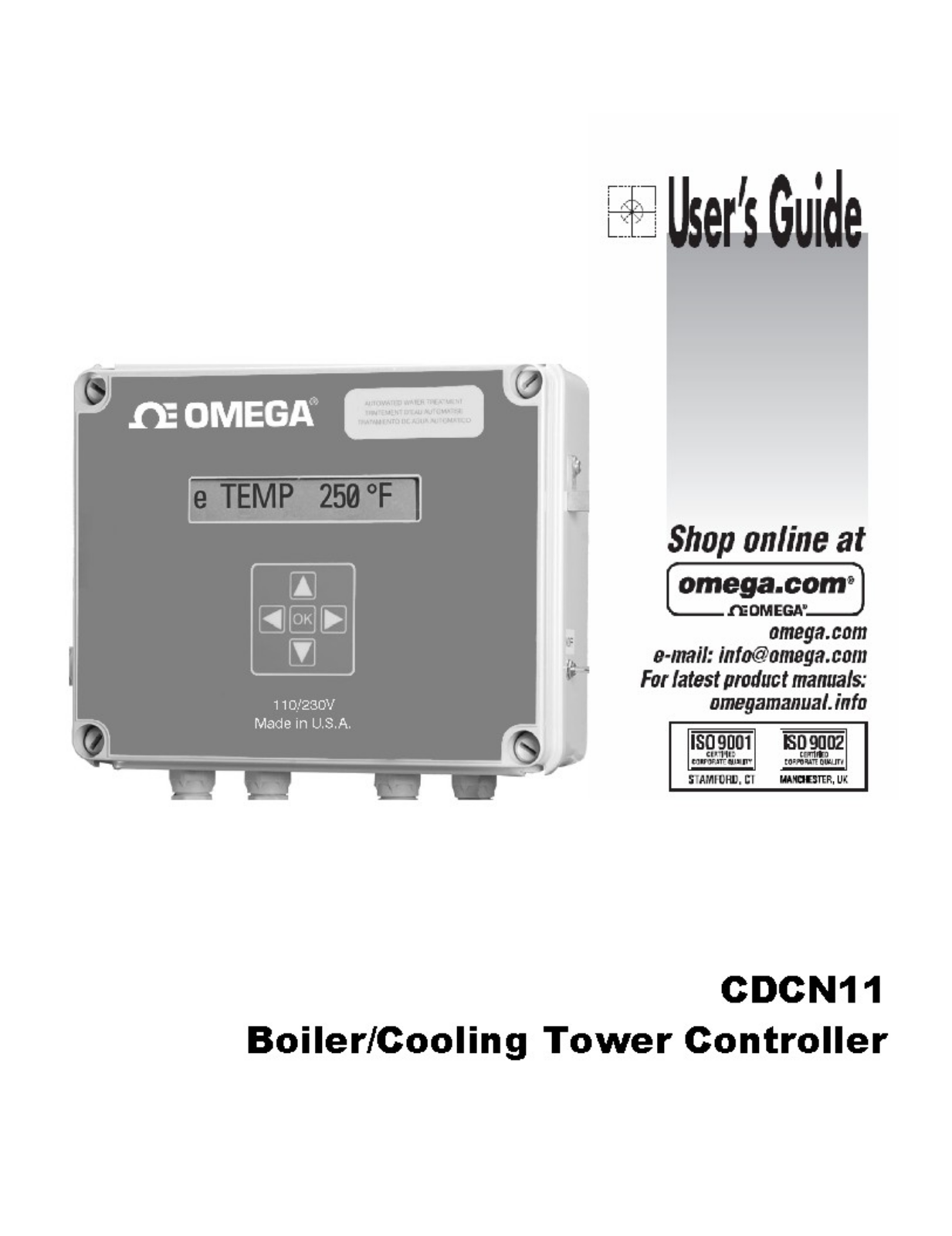 Omega CDCN11 User guide - ManualMachine.com