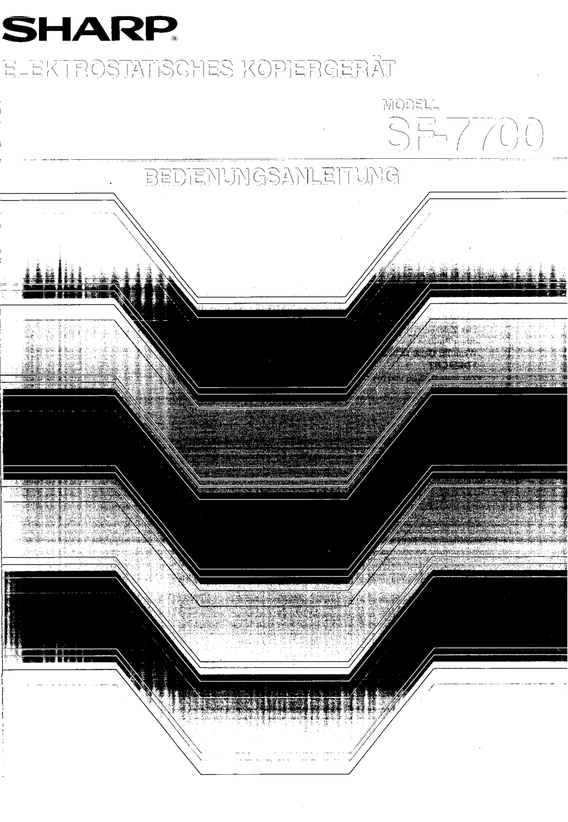 Sharp SF-7700 Operation Manual