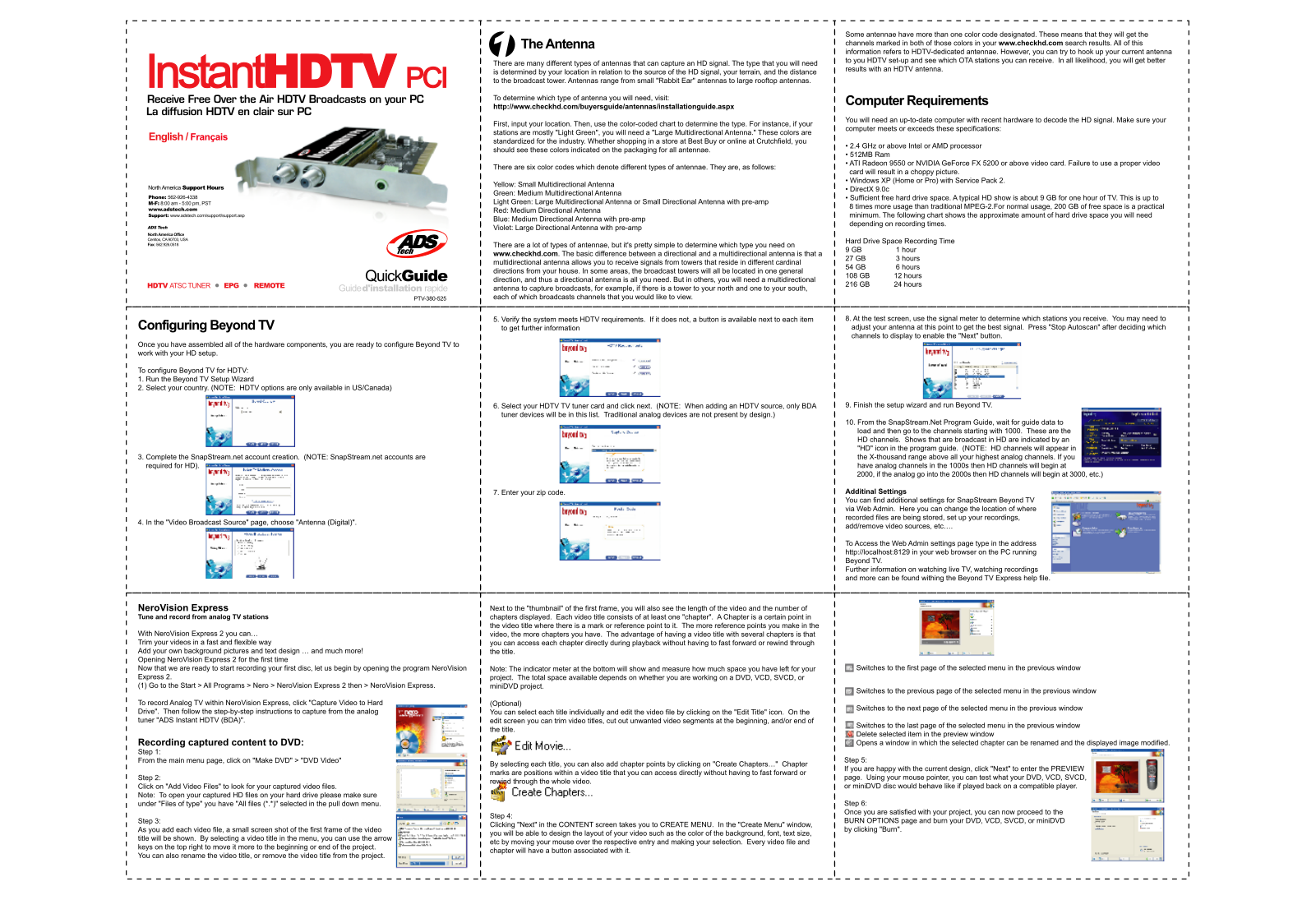 ADS Technologies PTV380 Software Guide 1