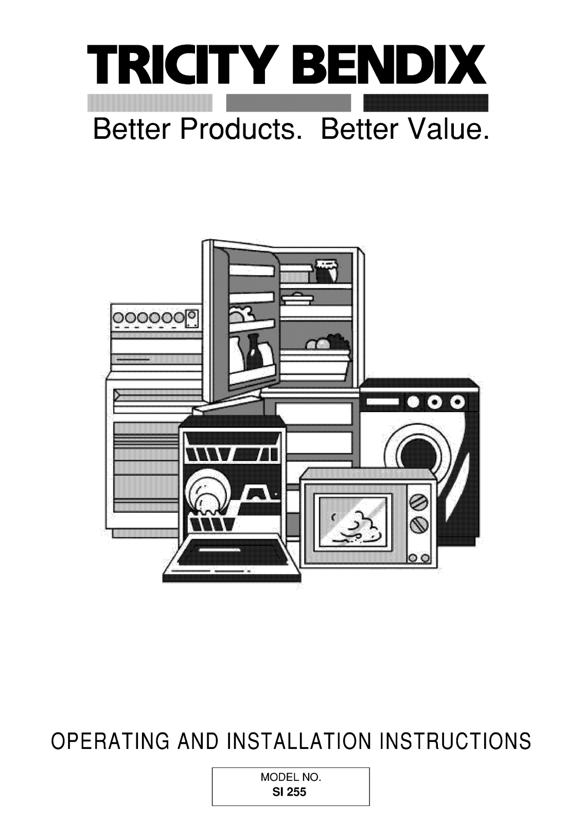 Tricity Bendix U020006 SI 255 User Manual