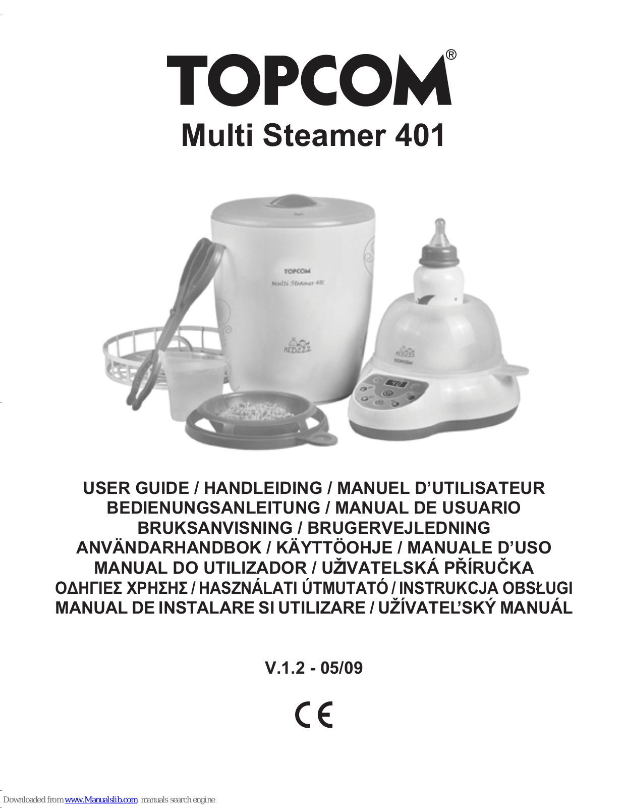 Topcom MULTI STEAMER 401 User Manual