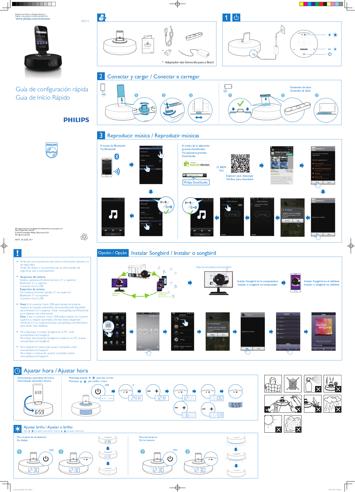 Philips AS111 Quick start guide