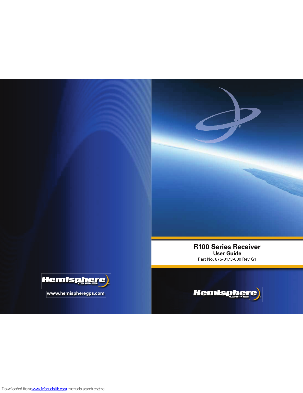 Hemisphere GPS R100, R110, R120, R130, R101 User Manual - ManualMachine.com