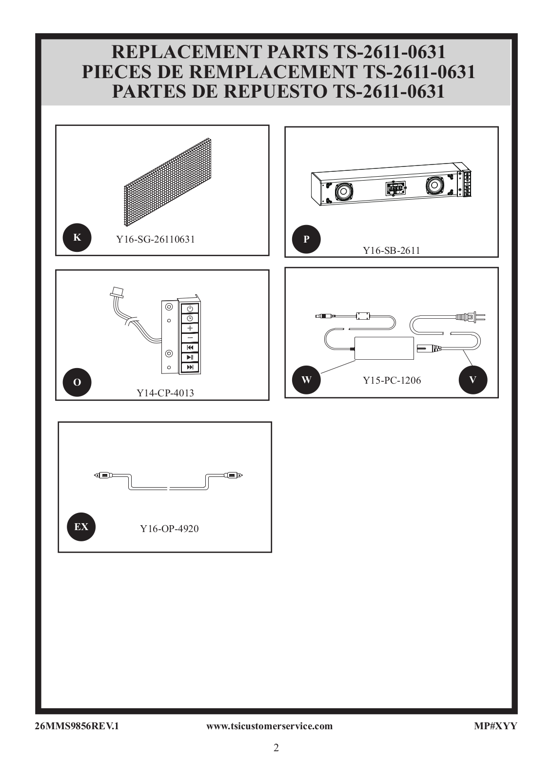 Twin Star TS 2611 User Manual