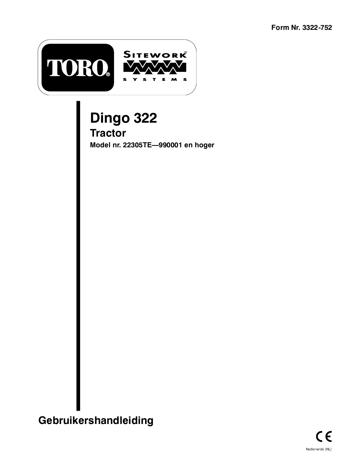 Toro 22305TE Operator's Manual