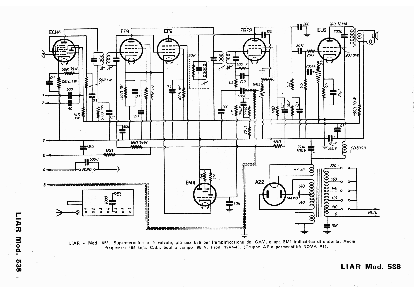 LIAR 538 schematic - ManualMachine.com