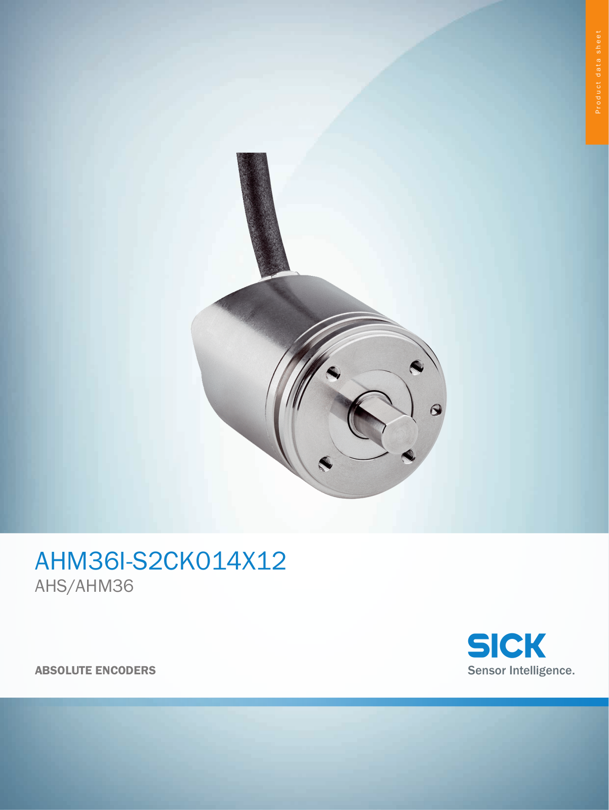 Sick AHM36I-S2CK014X12 Data Sheet