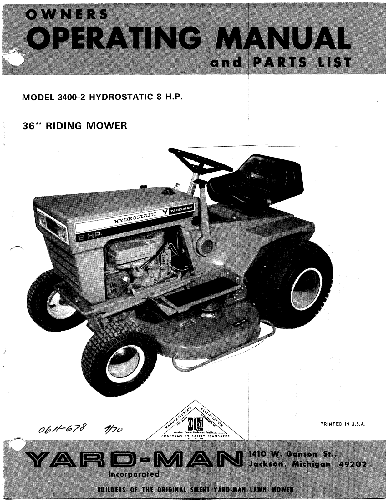 montgomery ward ZYJ1389ABC owners Manual