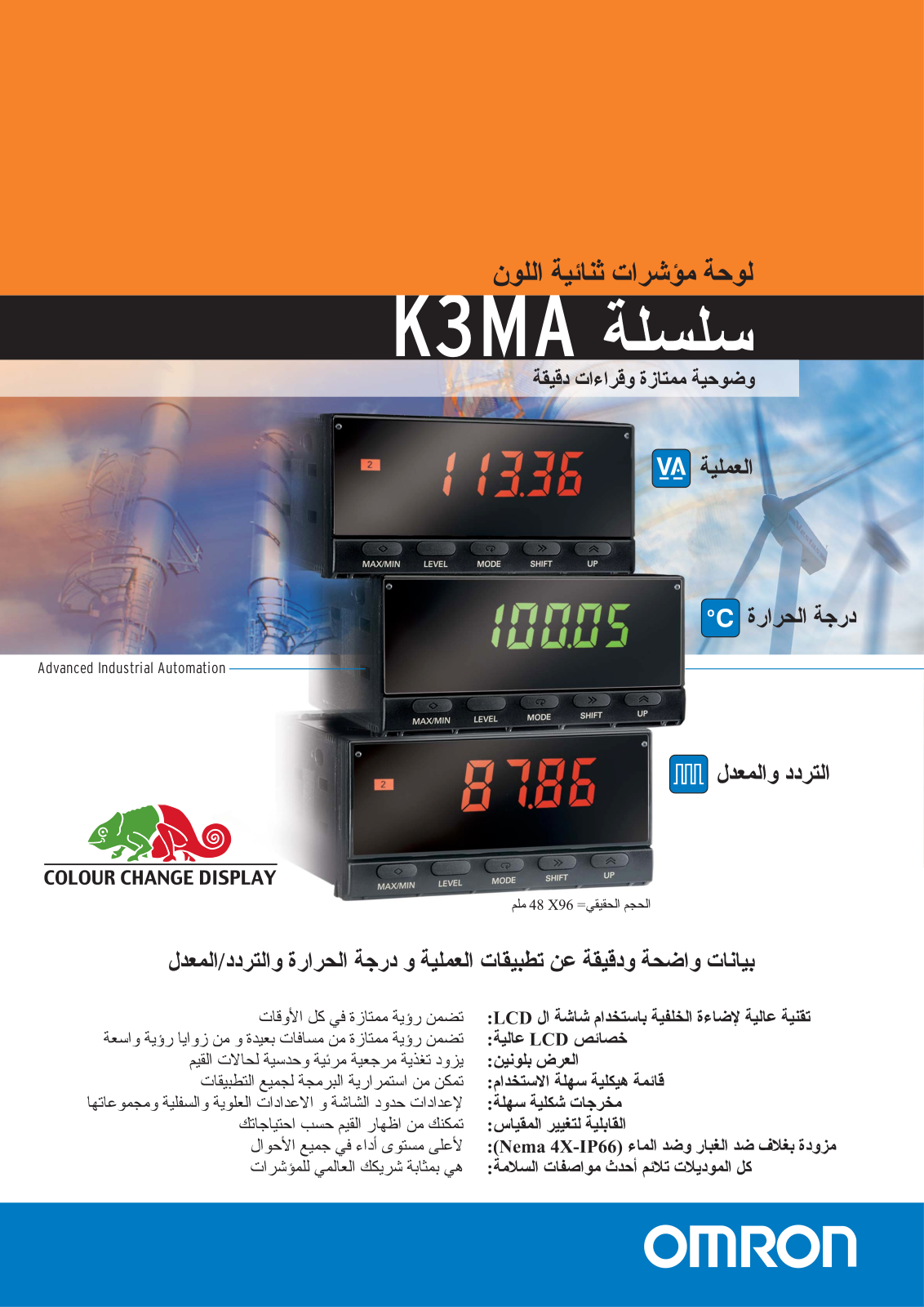 Omron K3MA BROCHURE