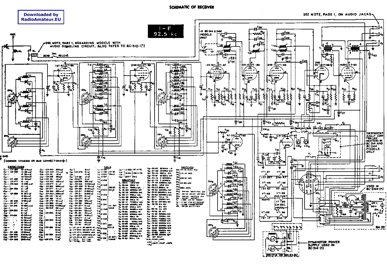 Pozosta BC-314 Schematic