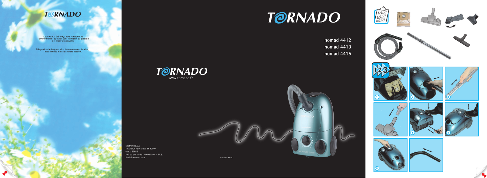 TORNADO TO 4413 User Manual