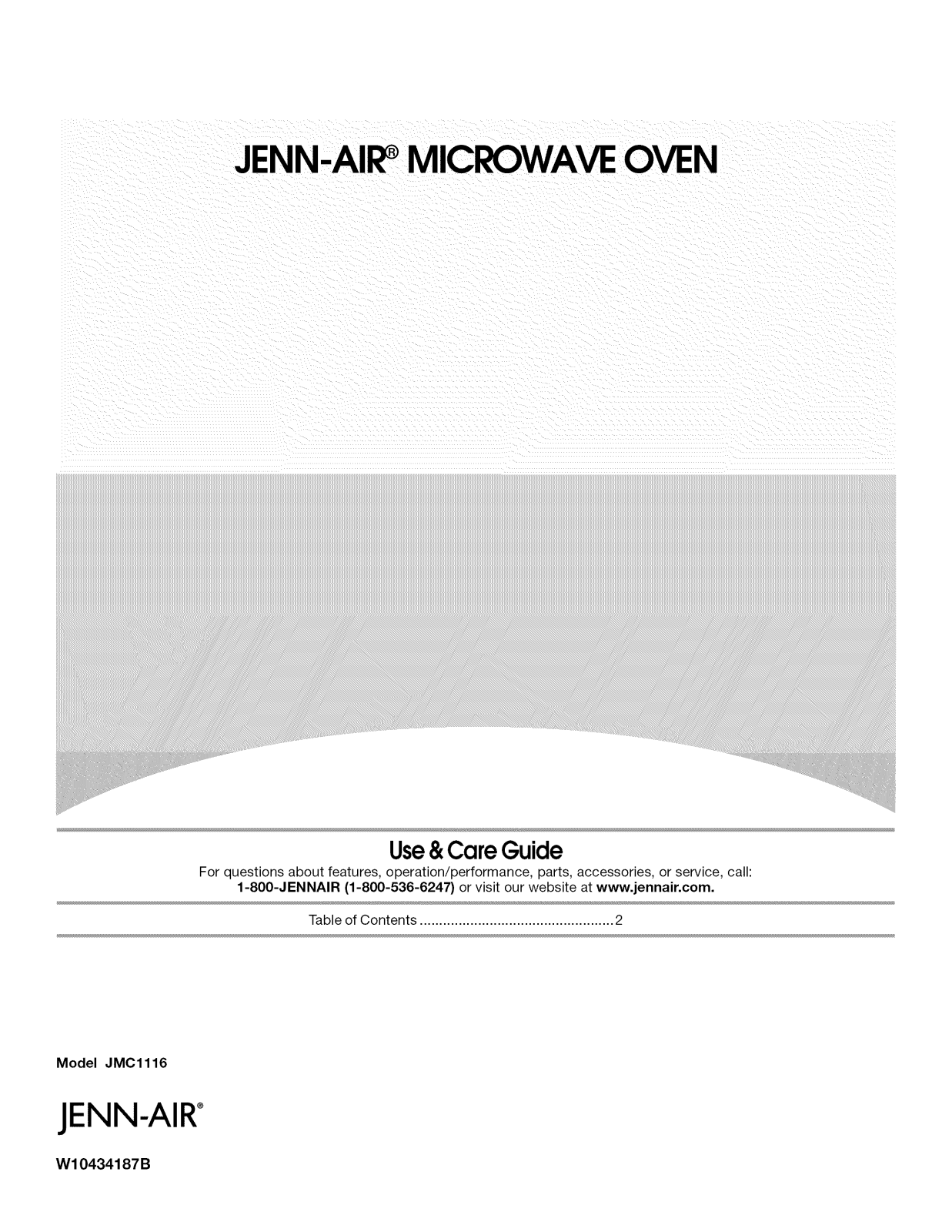 Jenn-Air JMC1116AW0, JMC1116AS0, JMC1116AB0 Owner’s Manual