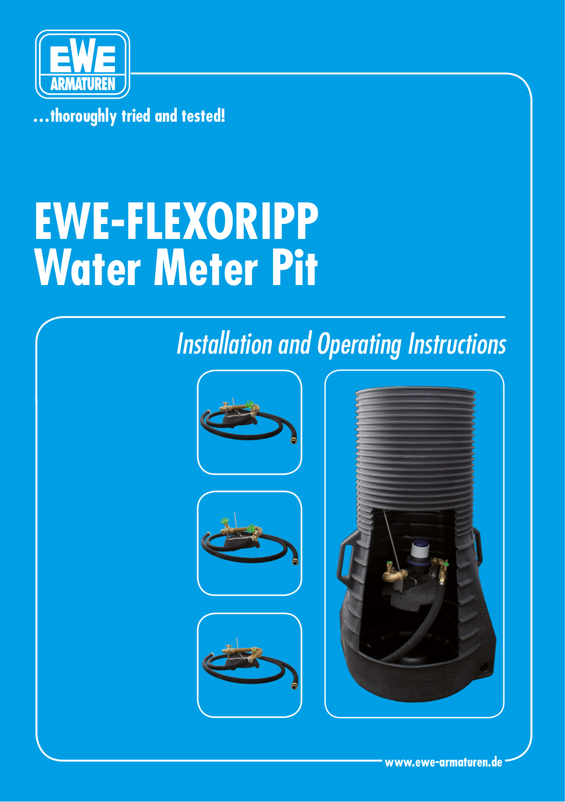 EWE EWE-FLEXORIPP Installation And Operating Instructions Manual