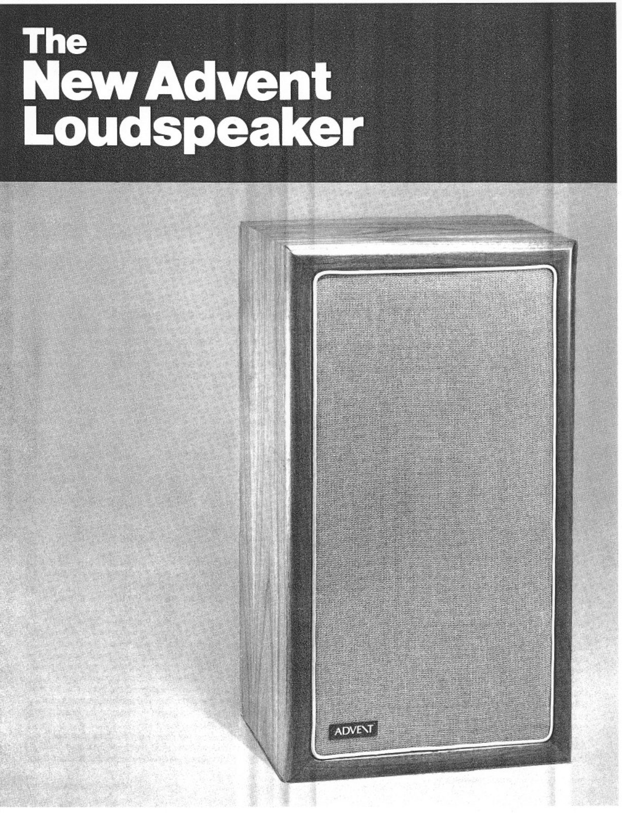 Advent The New Advent Loudspeaker Brochure