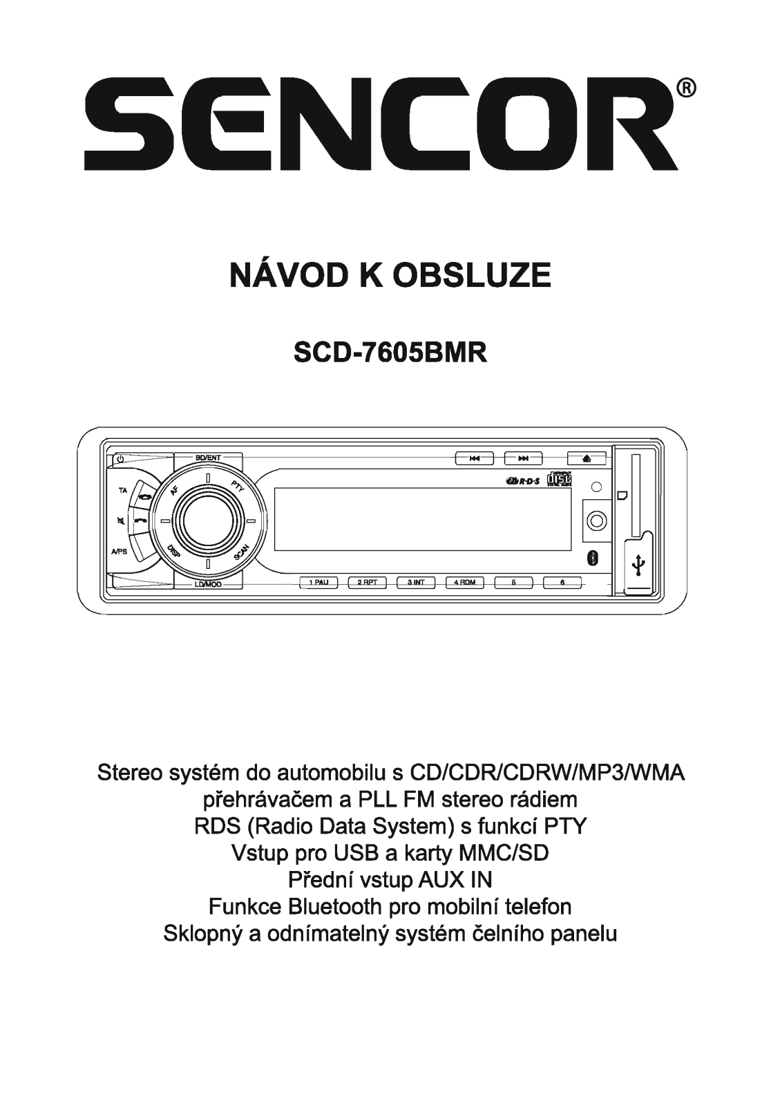 Sencor SCD 7605BMR User Manual