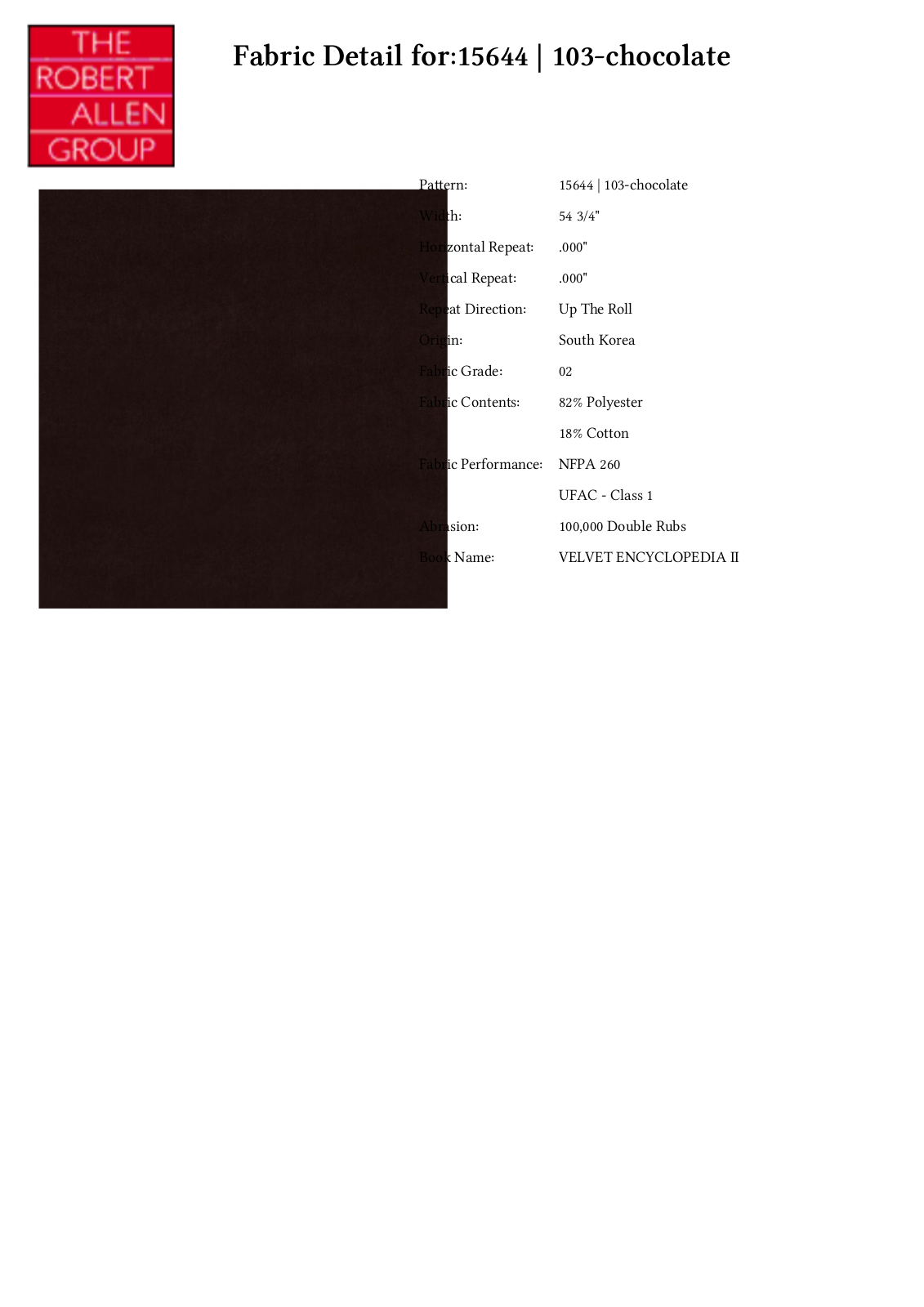 Duralee CRAL5058 Specifications - ManualMachine.com