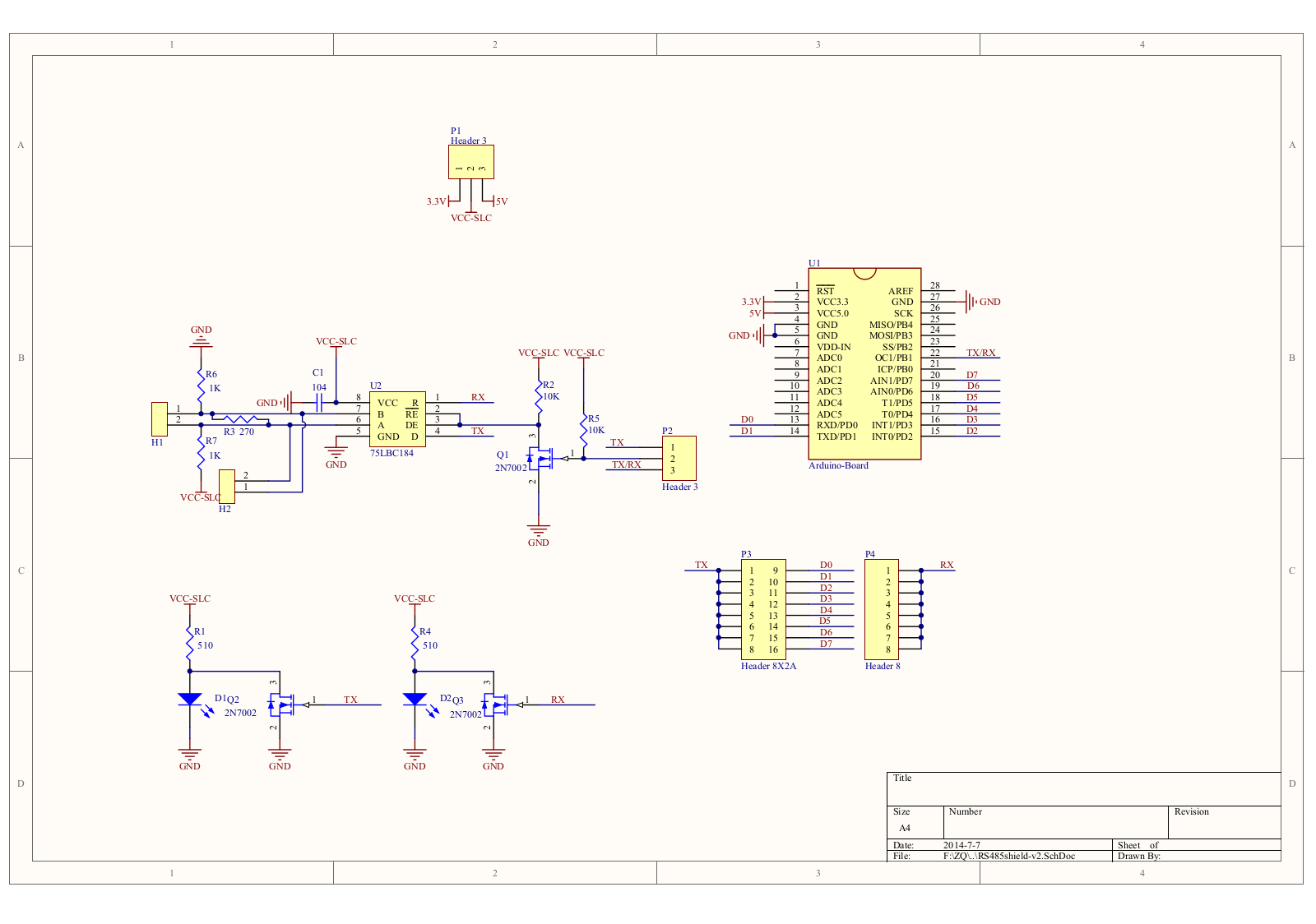 Joy-it pcd-rs485 User guide