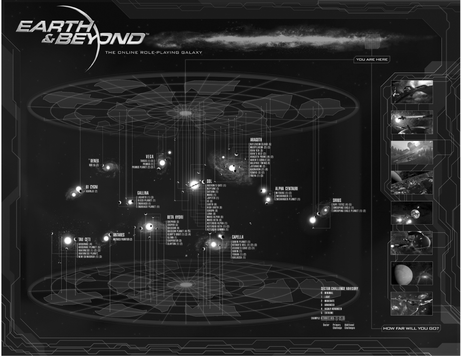 Games PC EARTH BEYOND-GALACTIC MAP MONO User Manual