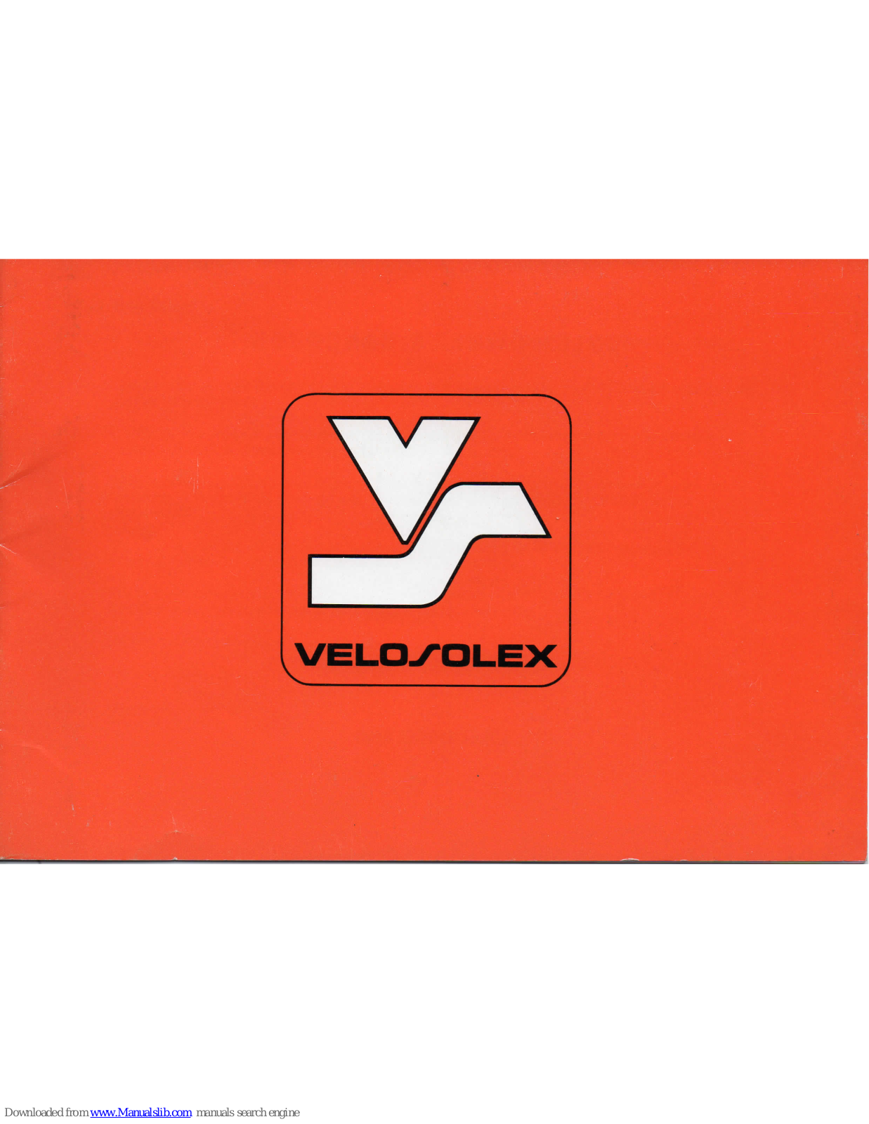 Velosolex Solex 4600 Owner's Handbook Manual