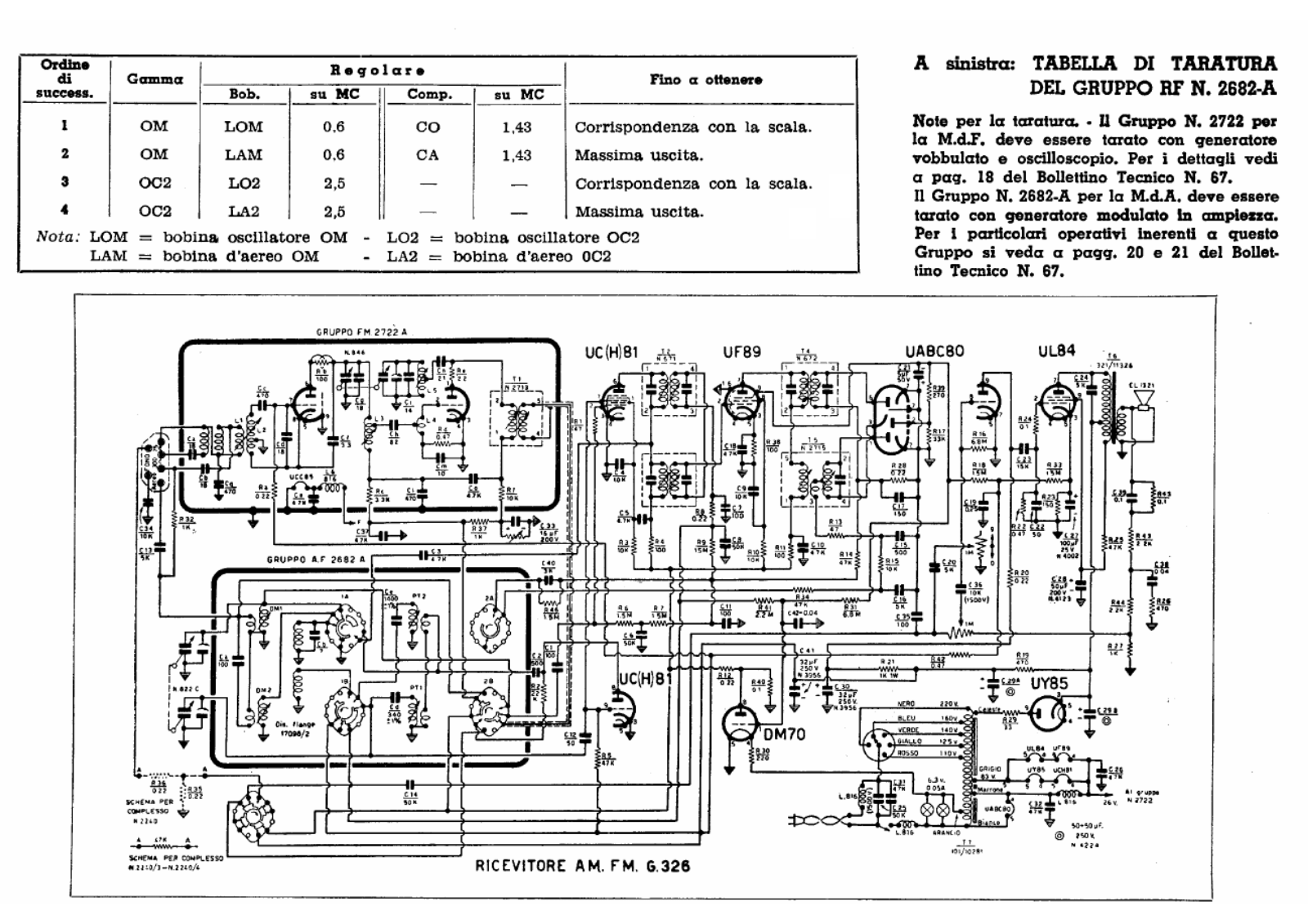 Geloso g326 schematic