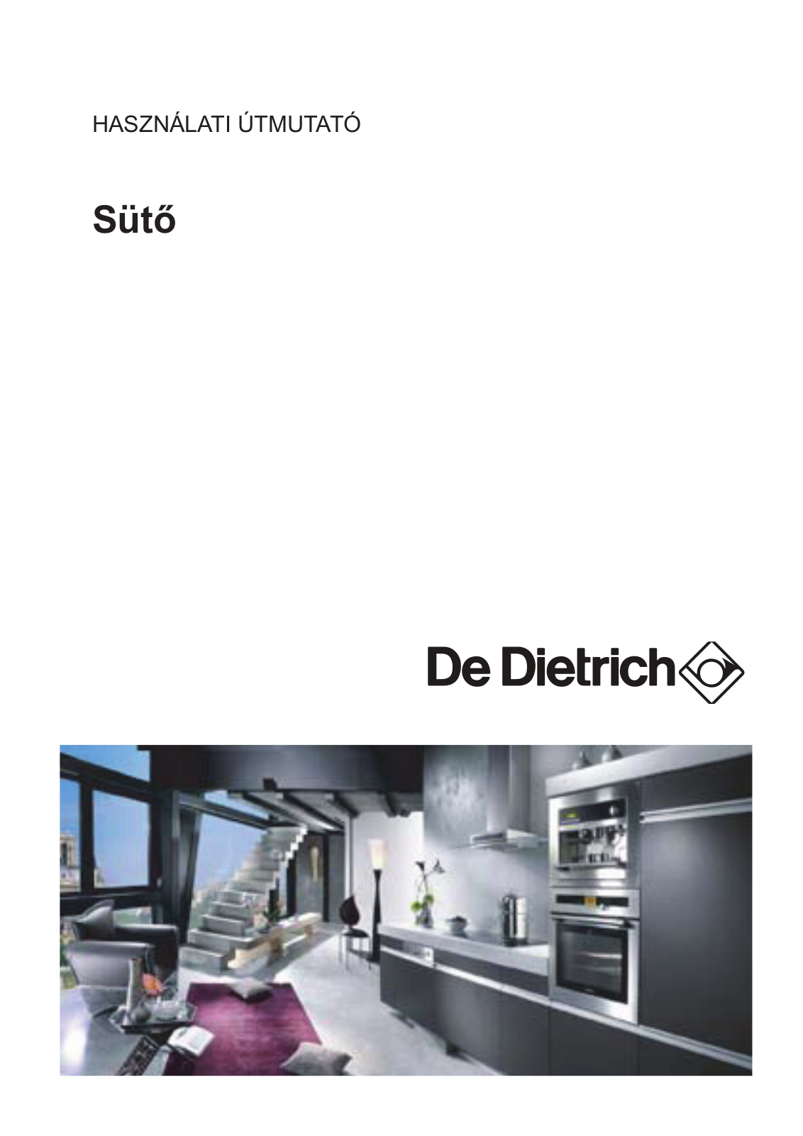 De dietrich DOV738X User and installation Manual