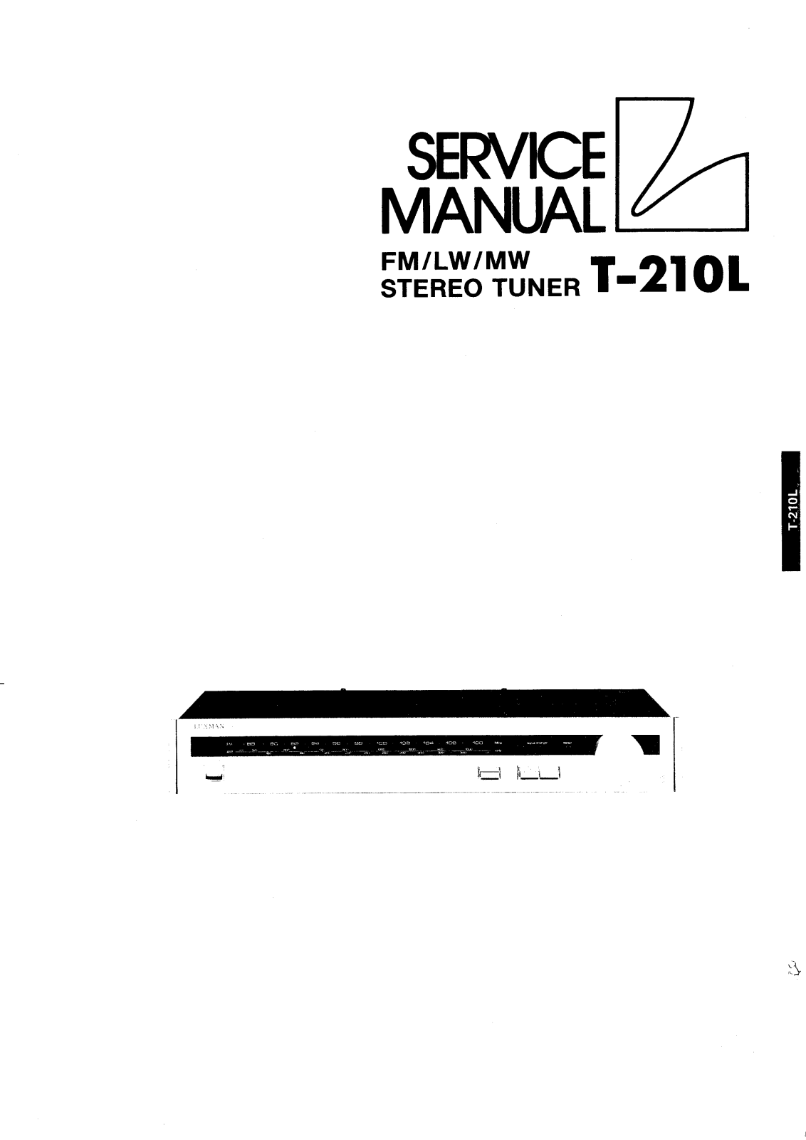 Luxman T-210-L Service manual