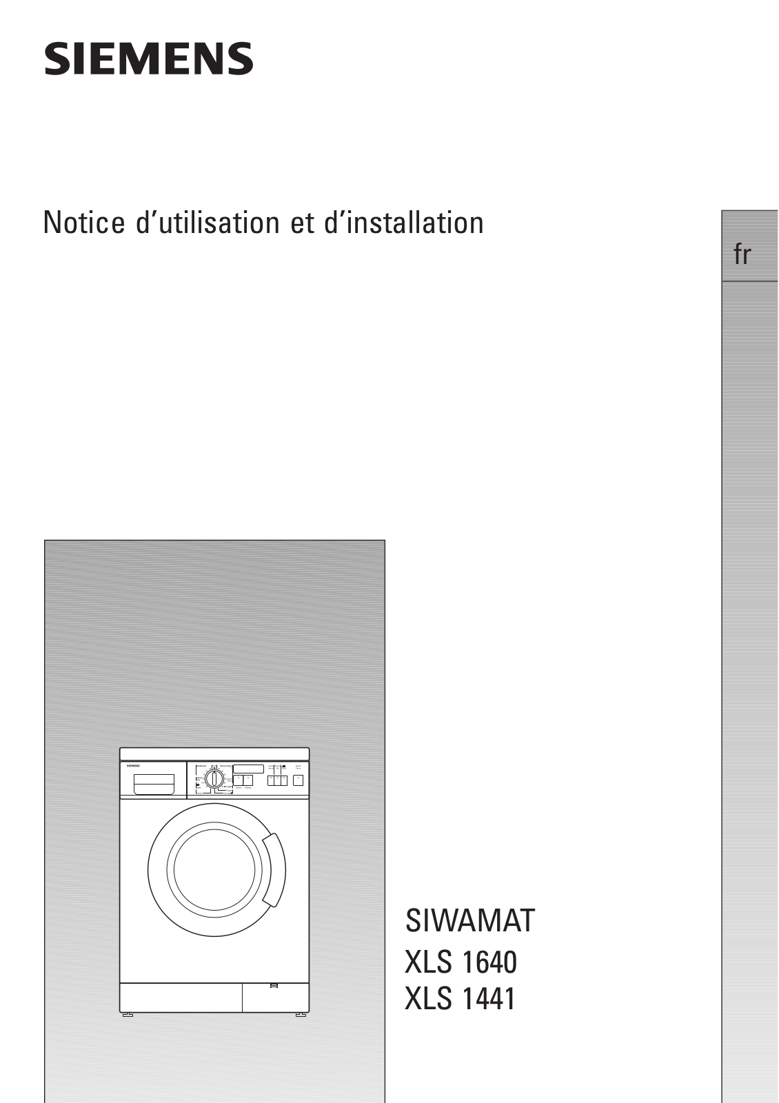 SIEMENS WXLS1640 User Manual